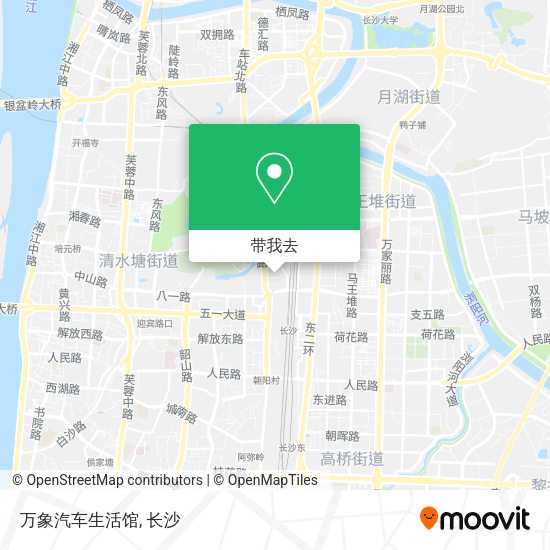万象汽车生活馆地图
