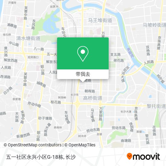 五一社区永兴小区G-18栋地图