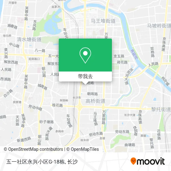 五一社区永兴小区G-18栋地图