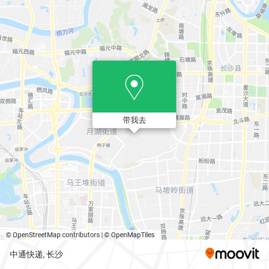 中通快递地图