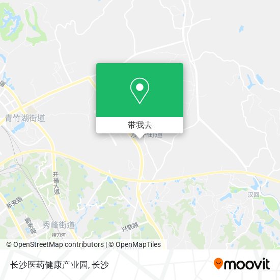 长沙医药健康产业园地图