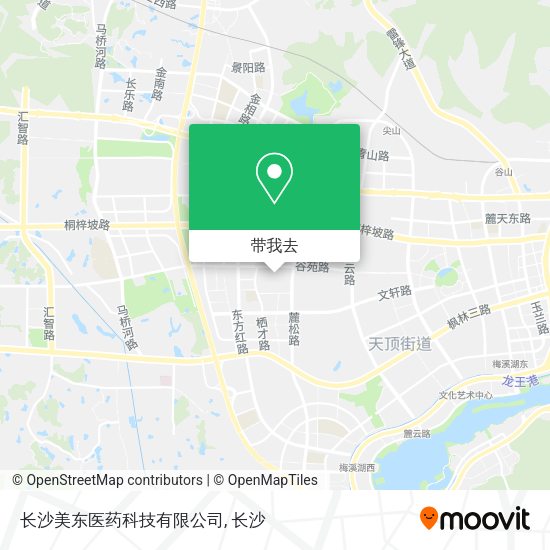 长沙美东医药科技有限公司地图