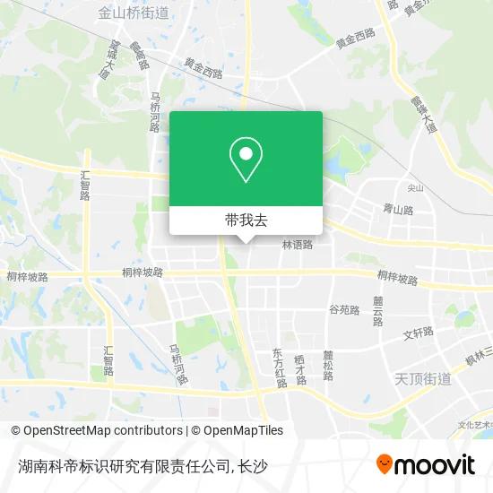 湖南科帝标识研究有限责任公司地图