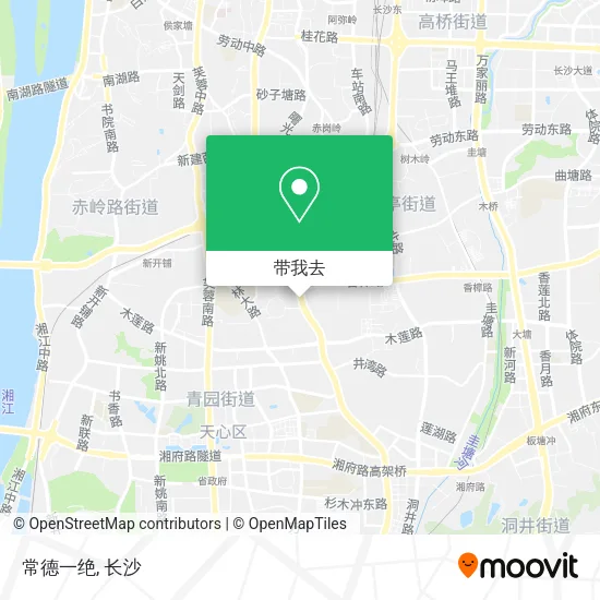 常德一绝地图