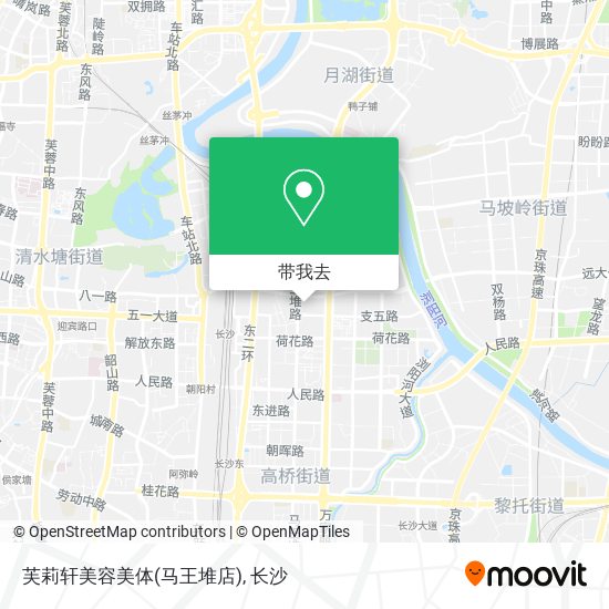 芙莉轩美容美体(马王堆店)地图