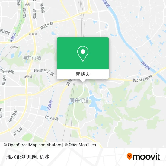 湘水郡幼儿园地图