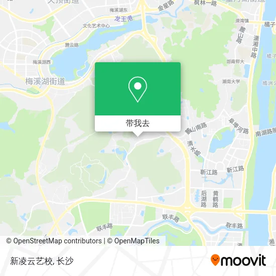 新凌云艺校地图