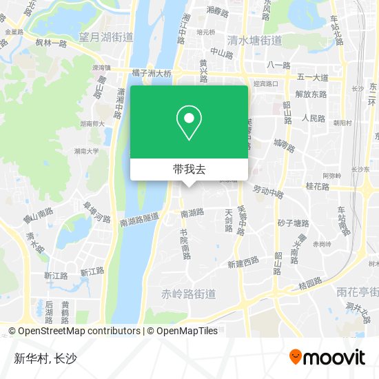 新华村地图