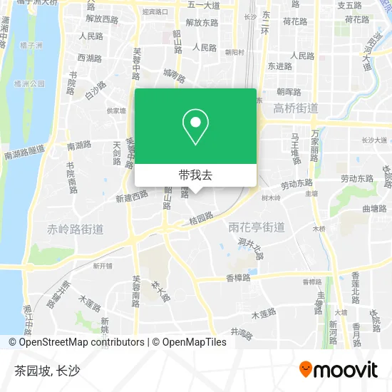 茶园坡地图