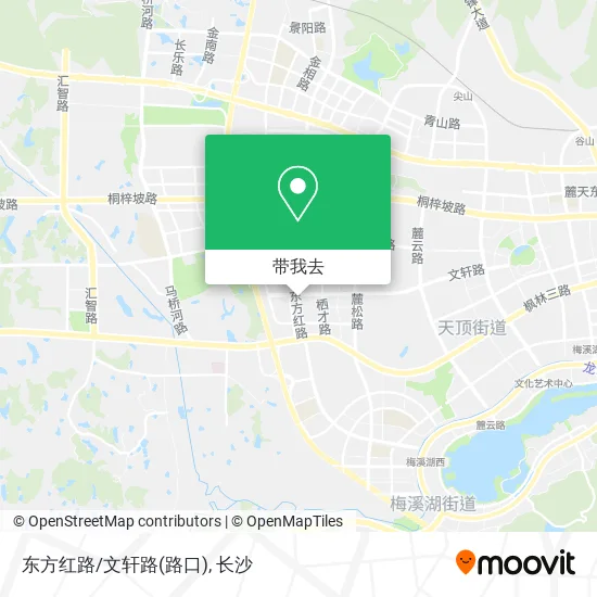 东方红路/文轩路(路口)地图