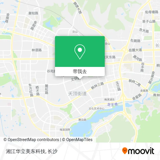 湘江华立美东科技地图