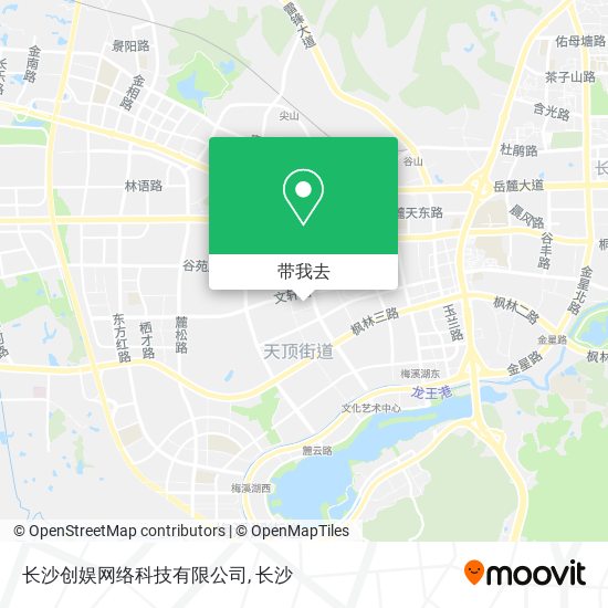 长沙创娱网络科技有限公司地图