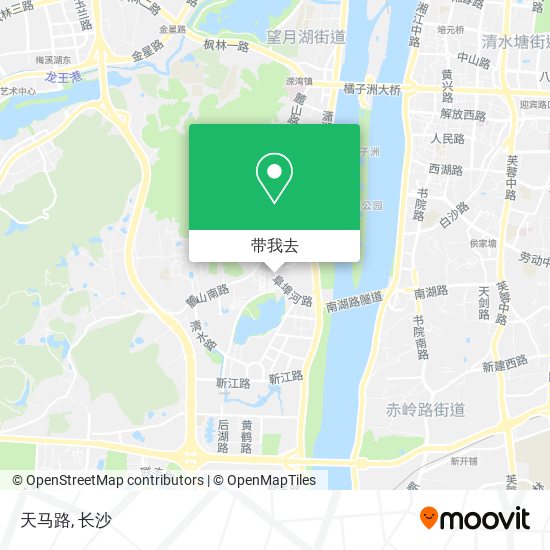 天马路地图