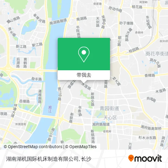 湖南湖机国际机床制造有限公司地图