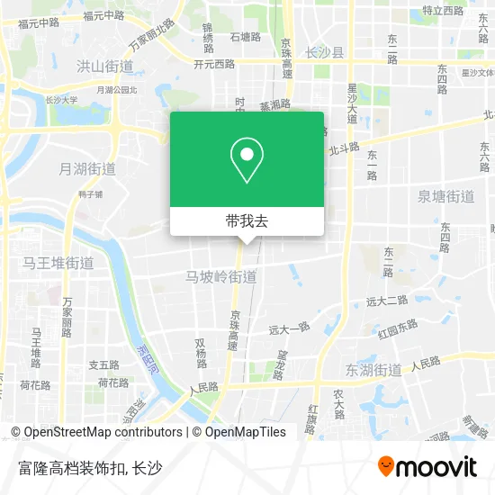 富隆高档装饰扣地图