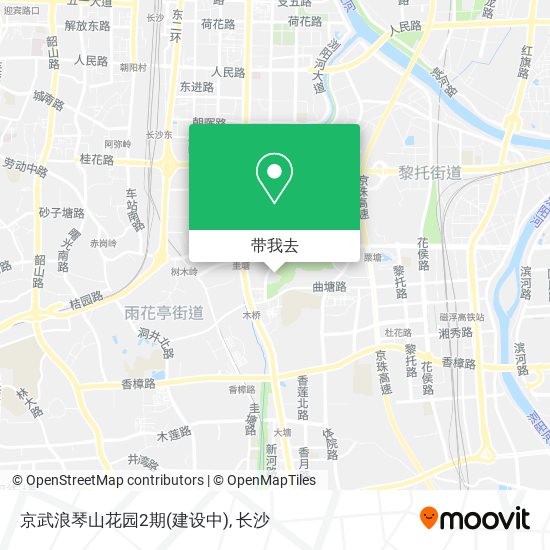 京武浪琴山花园2期(建设中)地图