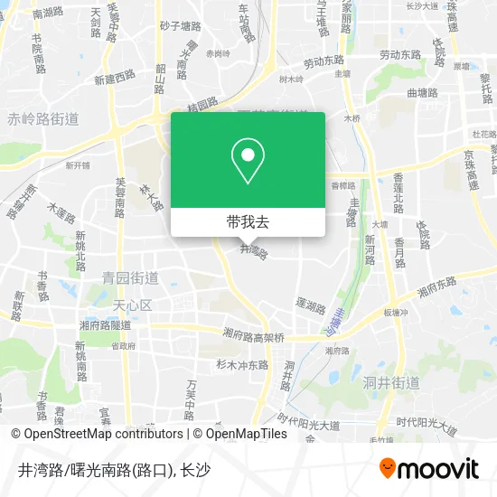 井湾路/曙光南路(路口)地图