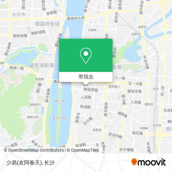 少易(友阿春天)地图