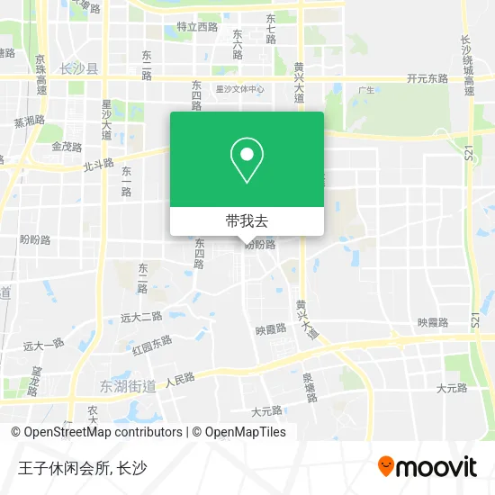 王子休闲会所地图