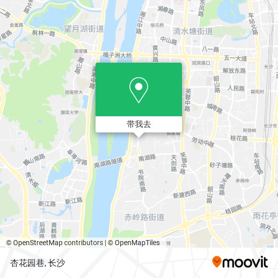 杏花园巷地图