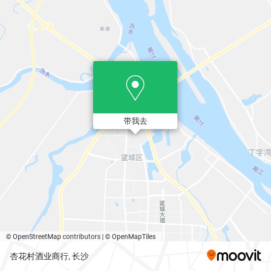杏花村酒业商行地图