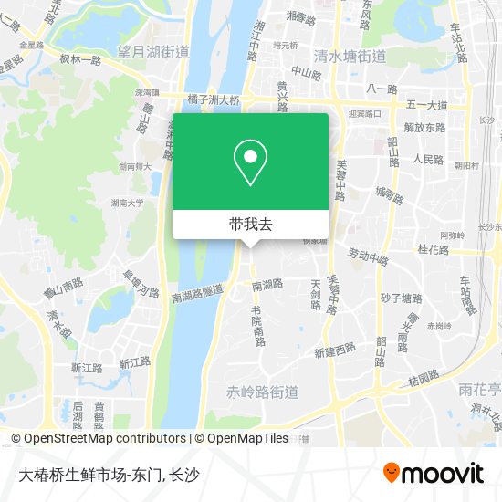 大椿桥生鲜市场-东门地图
