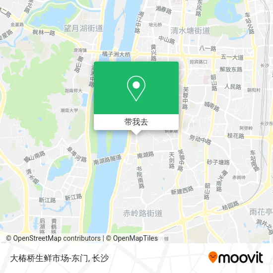 大椿桥生鲜市场-东门地图