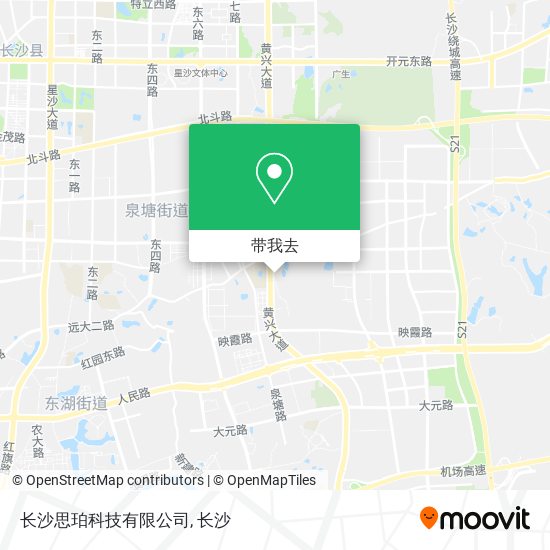 长沙思珀科技有限公司地图