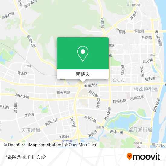 诚兴园-西门地图