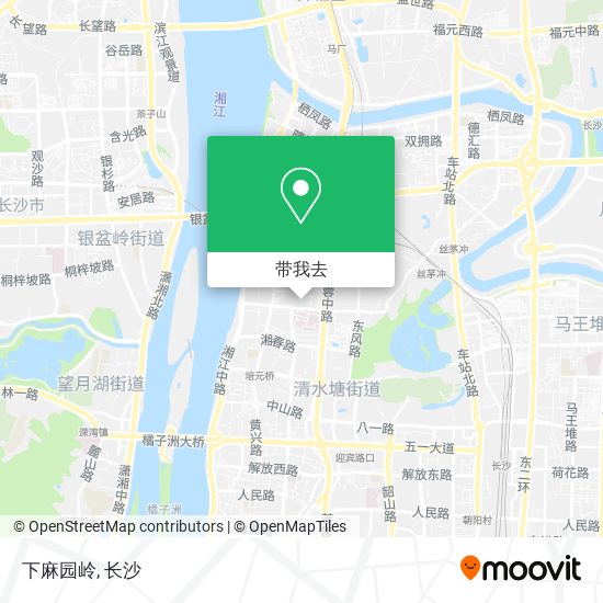 下麻园岭地图