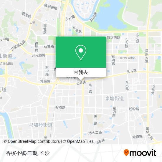 香槟小镇-二期地图