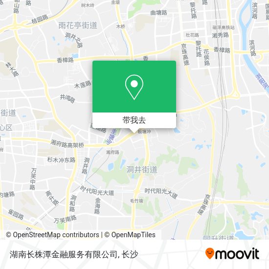 湖南长株潭金融服务有限公司地图