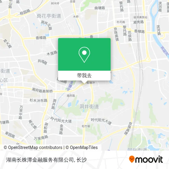 湖南长株潭金融服务有限公司地图
