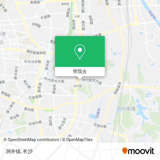 洞井镇地图