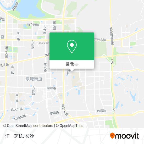 汇一药机地图