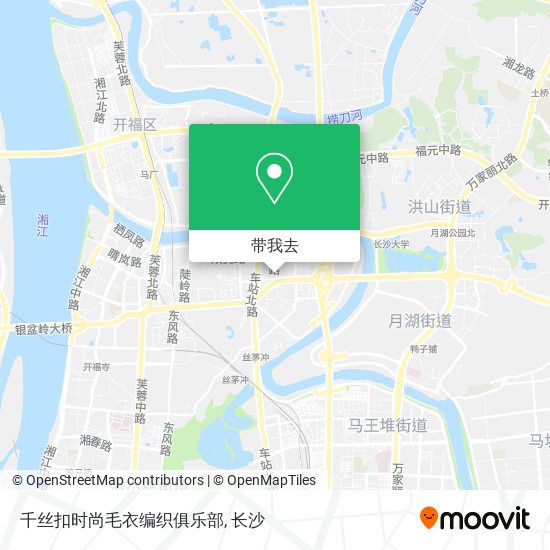 千丝扣时尚毛衣编织俱乐部地图