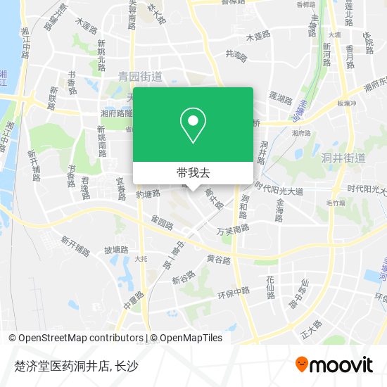 楚济堂医药洞井店地图