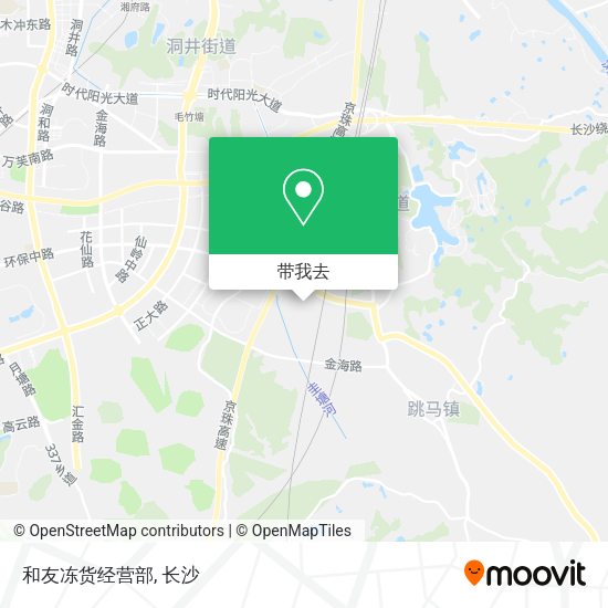 和友冻货经营部地图