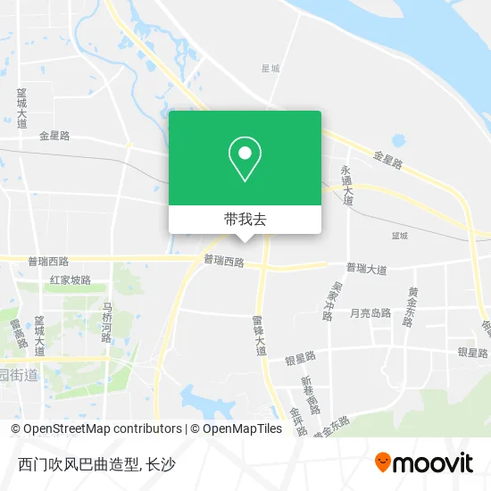 西门吹风巴曲造型地图