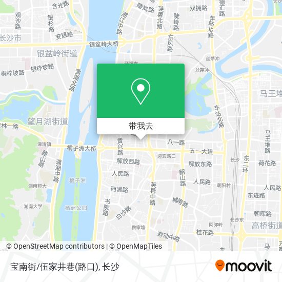 宝南街/伍家井巷(路口)地图