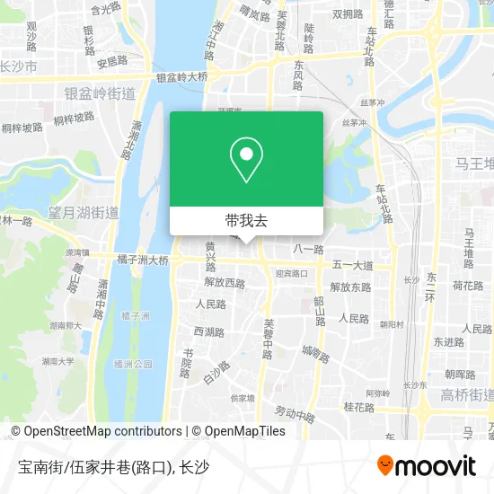宝南街/伍家井巷(路口)地图