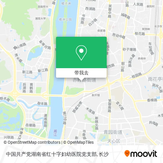 中国共产党湖南省红十字妇幼医院党支部地图