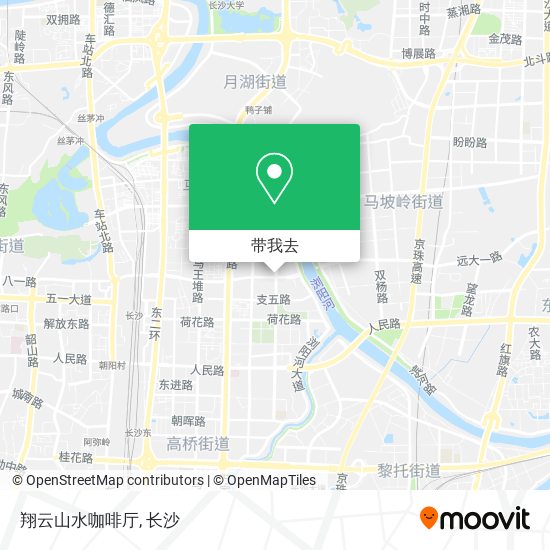 翔云山水咖啡厅地图