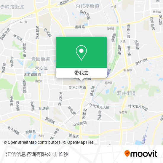 汇信信息咨询有限公司地图