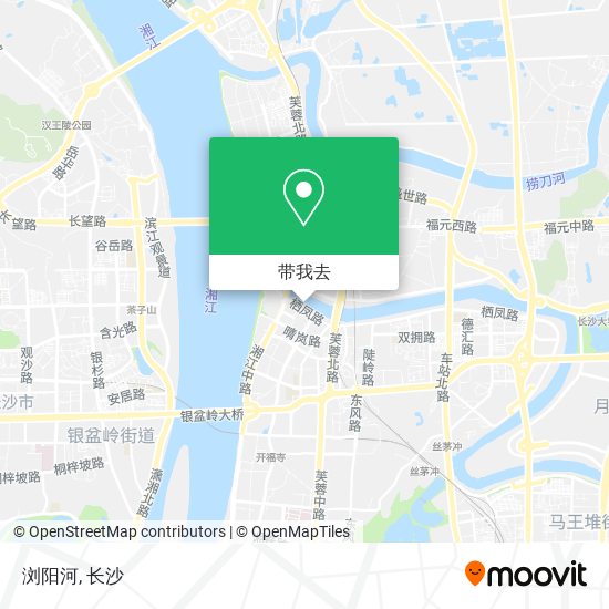 浏阳河地图