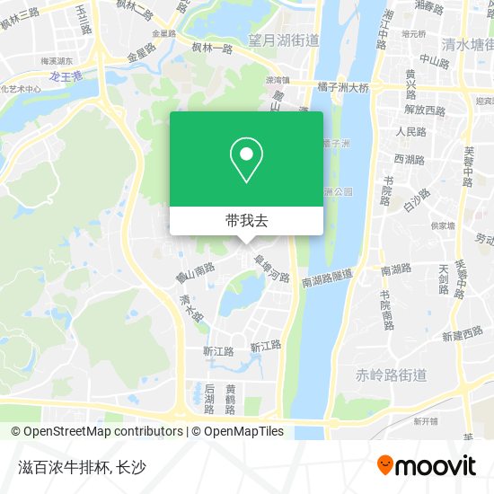 滋百浓牛排杯地图