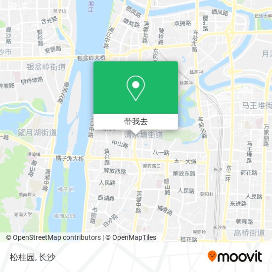 松桂园地图