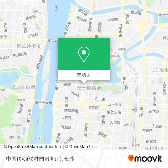 中国移动(松桂园服务厅)地图