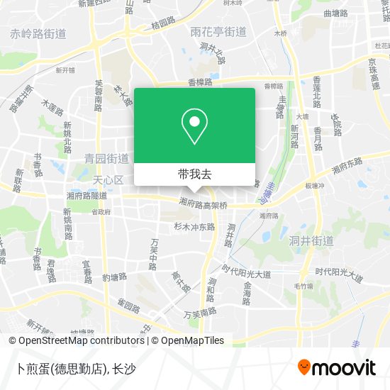 卜煎蛋(德思勤店)地图