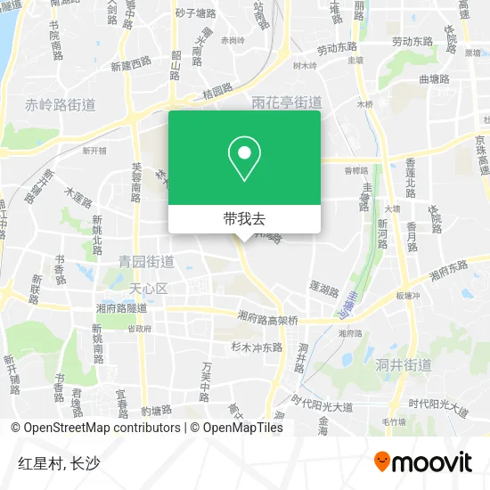 红星村地图
